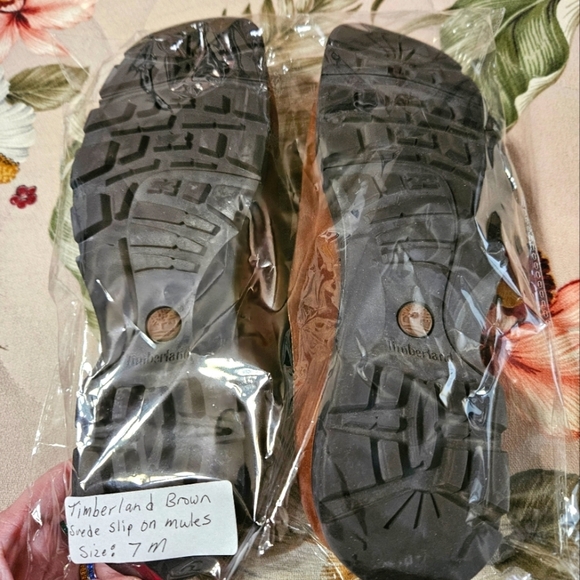 #436 TIMBERLAND Sueded Slip-On Mules. Varies, Colors - Picture 3 of 8